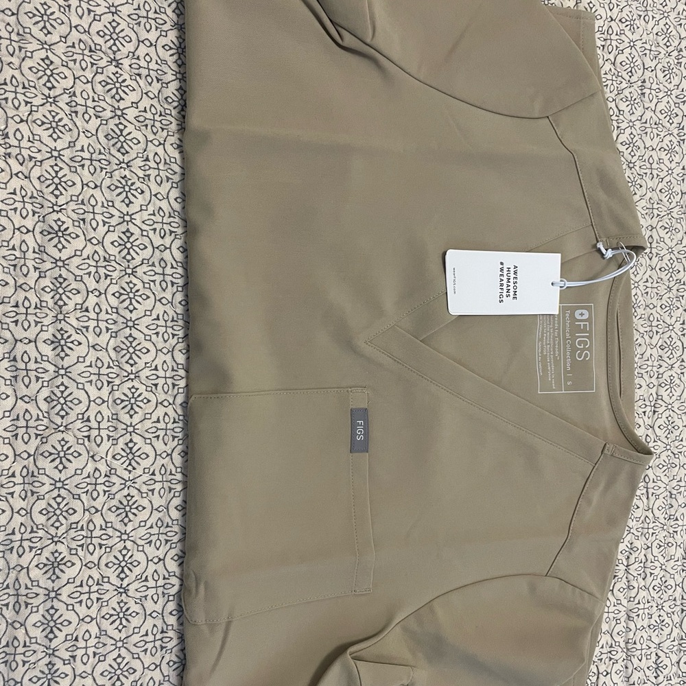 FIGS Scrubs, top is size Small and scrub pants is small petite